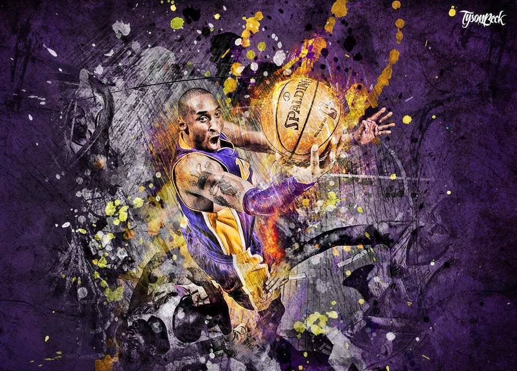 Kobe Bryant Sensation Wallpaper Los Angeles Lakers