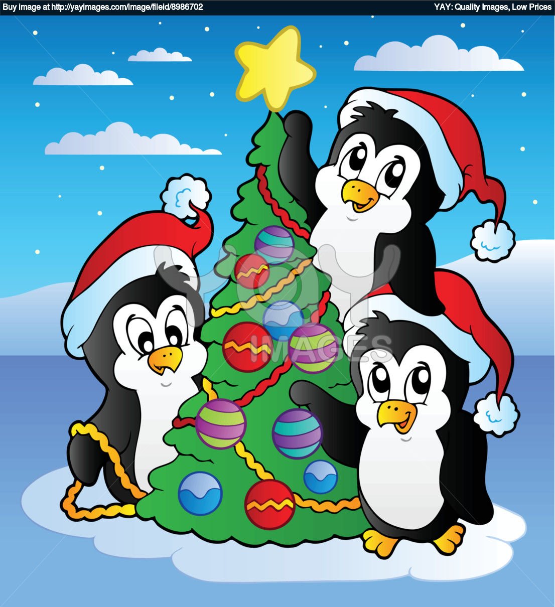 Cute Cartoon Penguins Wallpaper Image Pictures