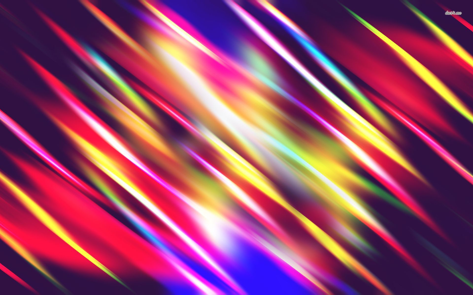 Neon Diagonal Lines Wallpaper Abstract