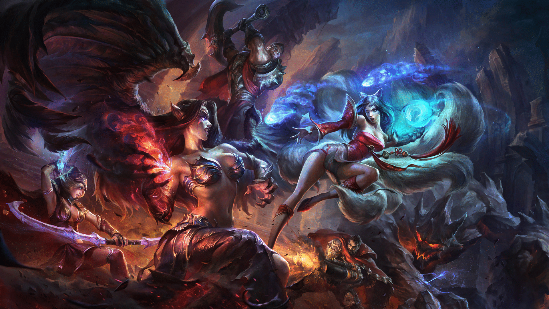 Ashe League Of Legends HD Wallpaper Background Image
