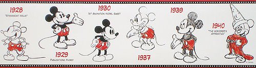 Wallpaper Border Browse And Shop For Mickey Mouse