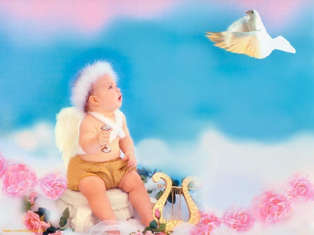 Download Baby Angels Wallpapers [1024x768] 46 Baby Angel