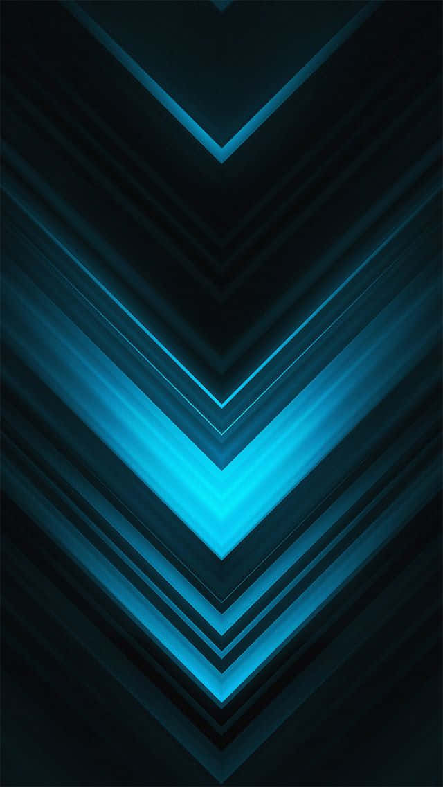 Check Out This Stylish Black And Blue iPhone Wallpaper