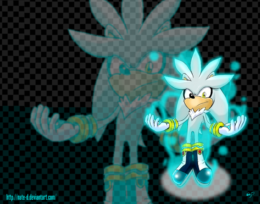 Silver The Hedgehog wallpaper by Nate D on