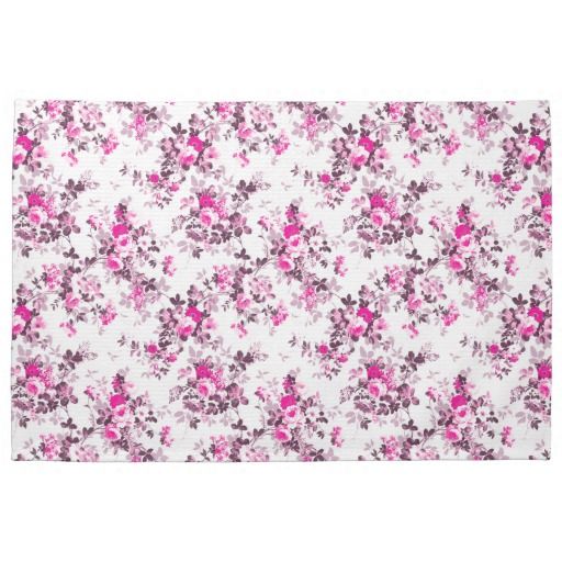 Pink Vintage Background Patterns Cute Girly Roses