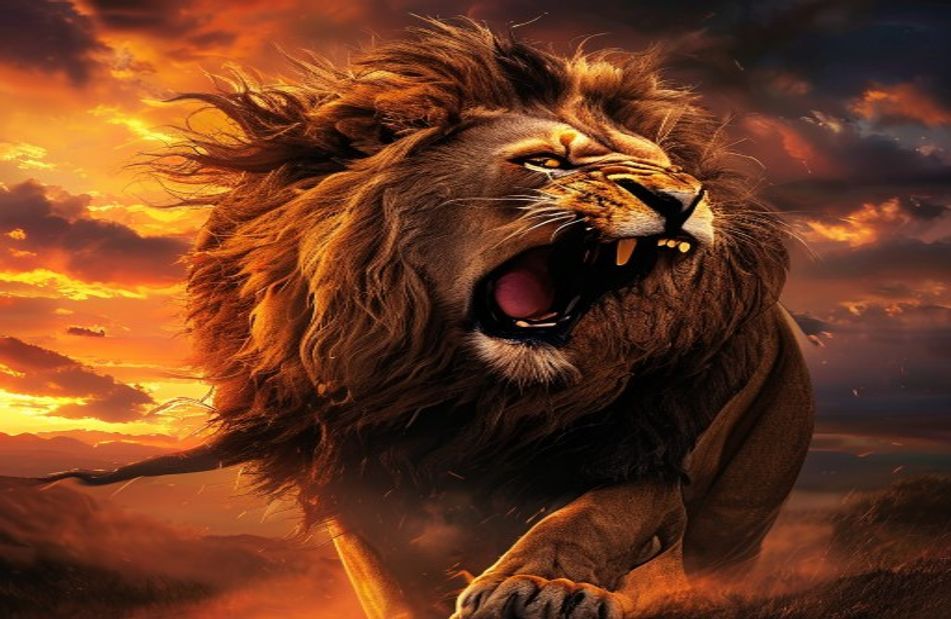 Lion Roar Wallpaper