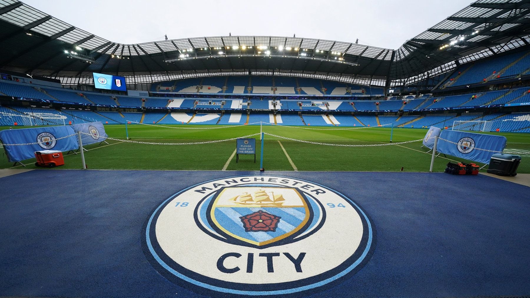 Manchester City Premier League Desktop Widescreen Wallpaper