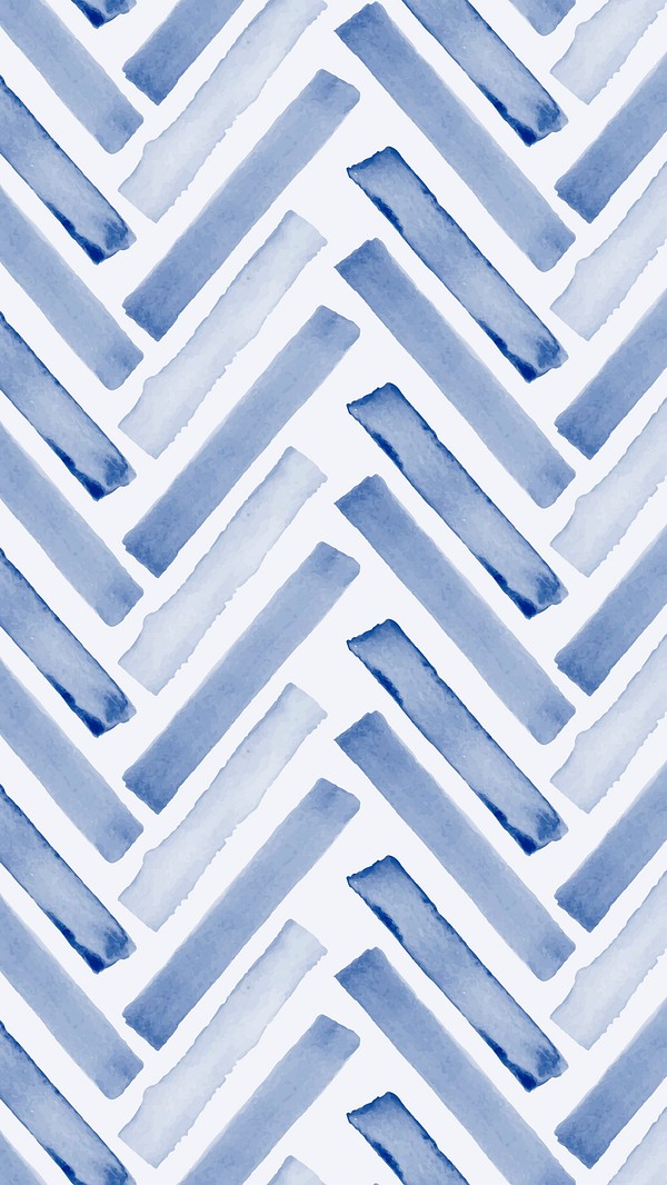 Aesthetic Indigo Watercolor Phone Wallpaper