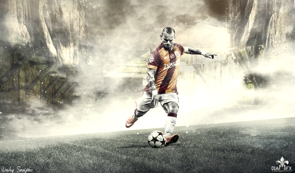 Wesley Sneijder Wallpaper Galatasaray Fc By Fletcher39