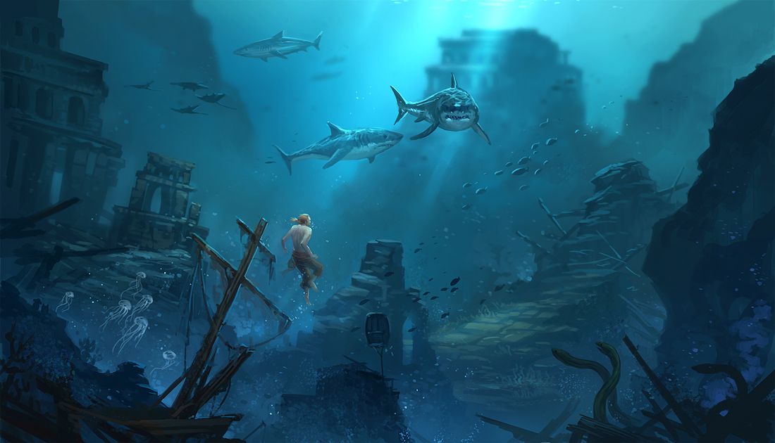 Ac4 Underwater Fanart By Sandara Deviantart Art