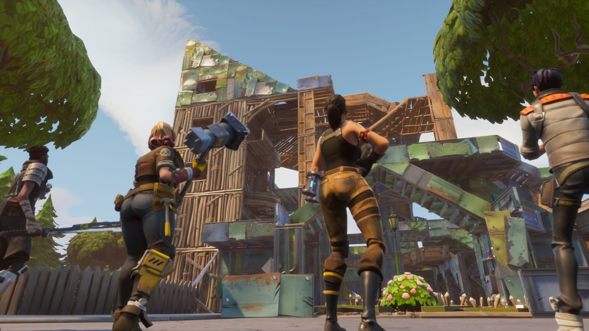 Epic S Craft And Loot Shooter Fortnite Starts Paid Early