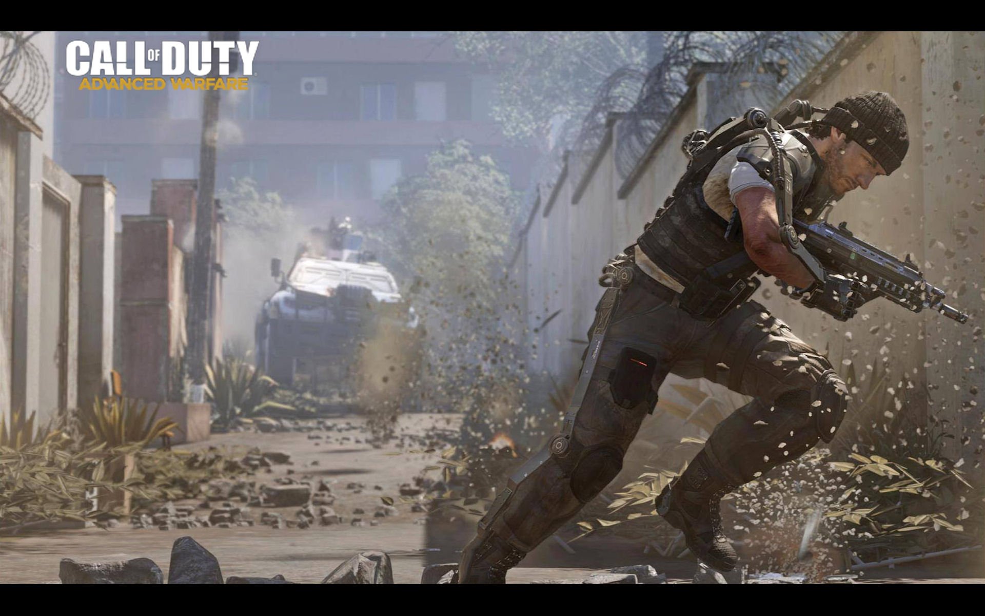 Call Of Duty Advanced Warfare Battle Warrior Military Action Shooter