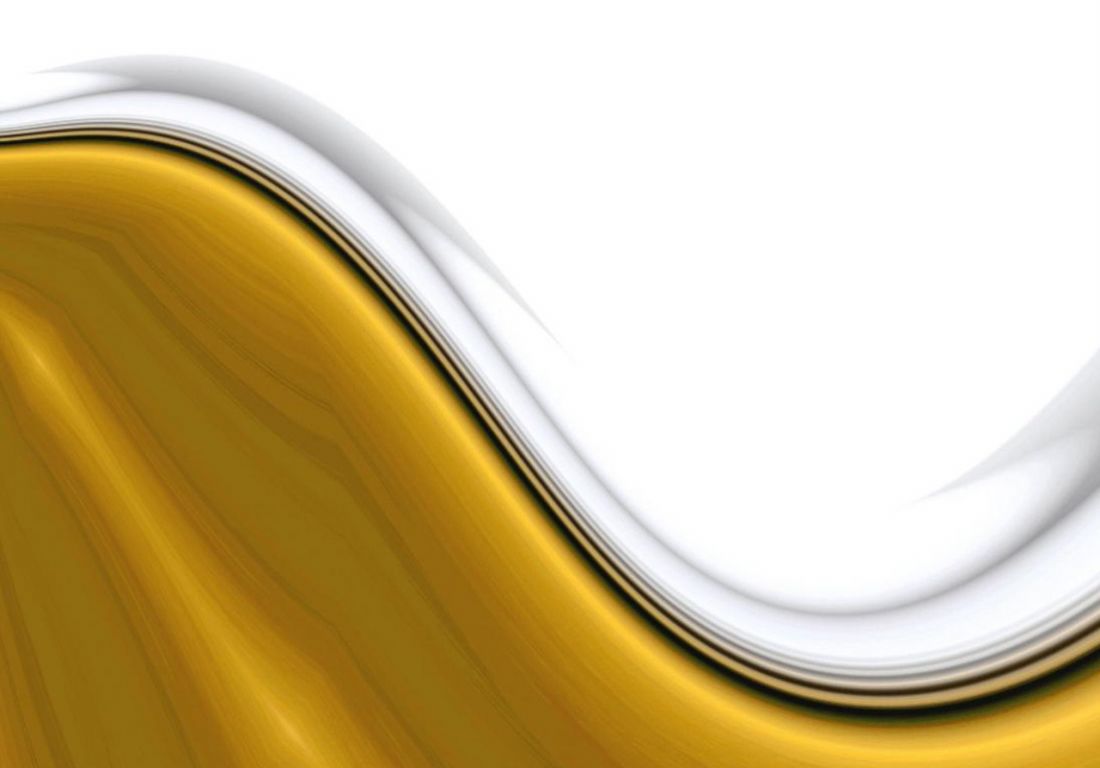 Waves Fondo Ondas Gold Effect White Wallpaper