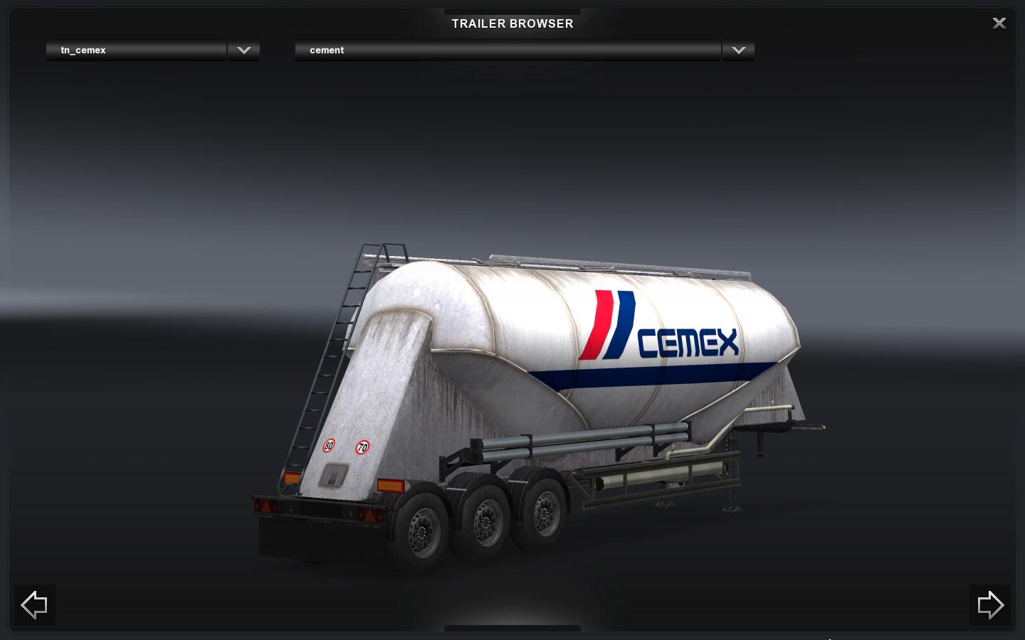 Cemex Trailer V1 Mod Euro Truck Simulator Mods