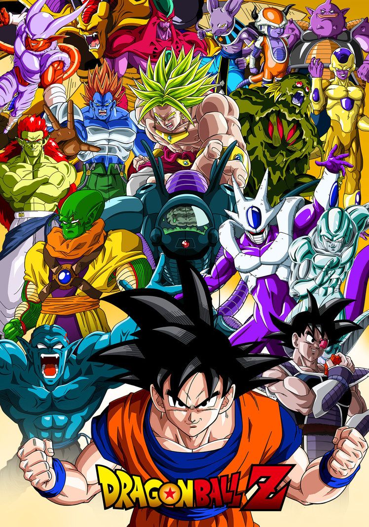 Poster Dragon Ball Z Movies by Dony910deviantartcom on
