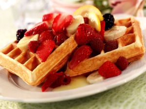 Beautiful Waffle Wallpaper Background Image Pictures