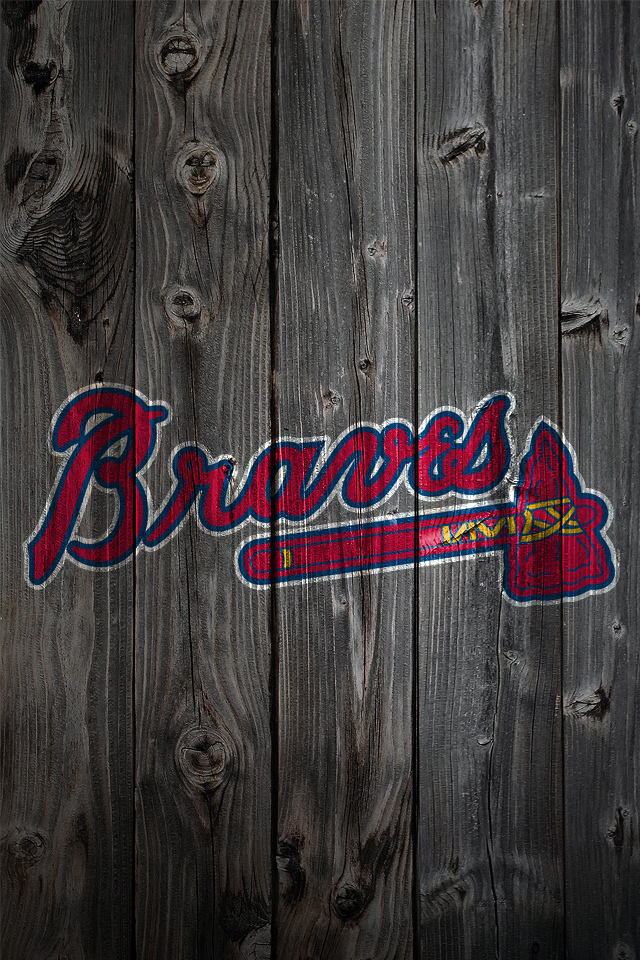 Atlanta Braves Wood iPhone Background A Photo On Iver
