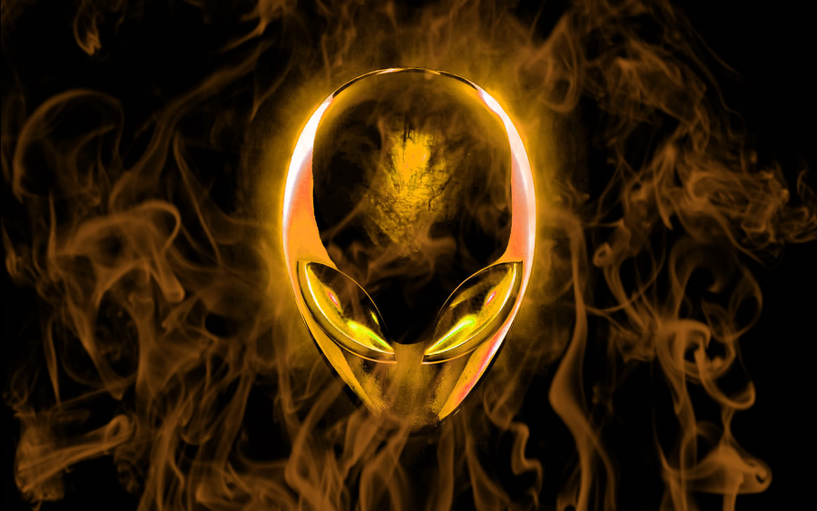 Alienware Logo Yellow