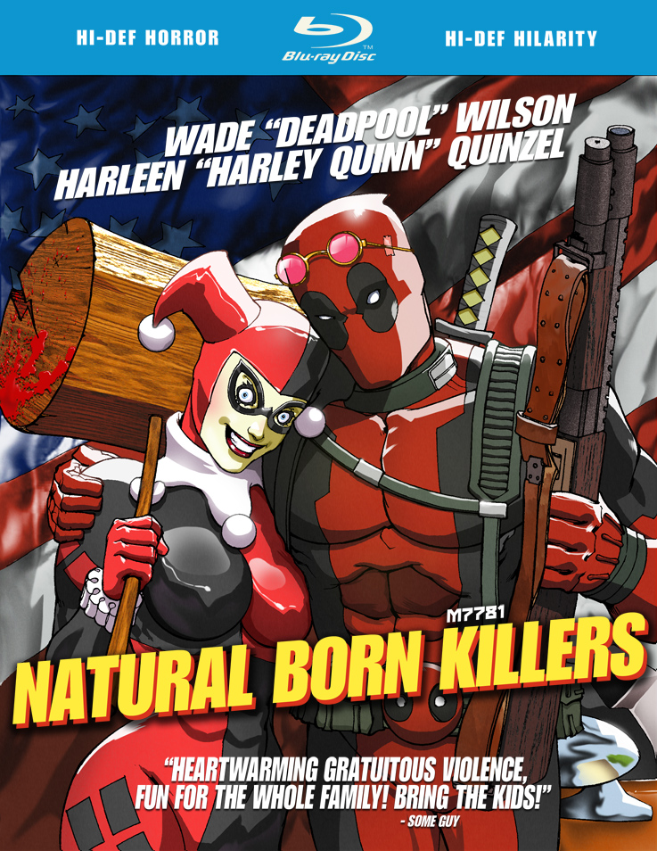 Deadpool X Harley Quinn Natural Born Killers By M7781