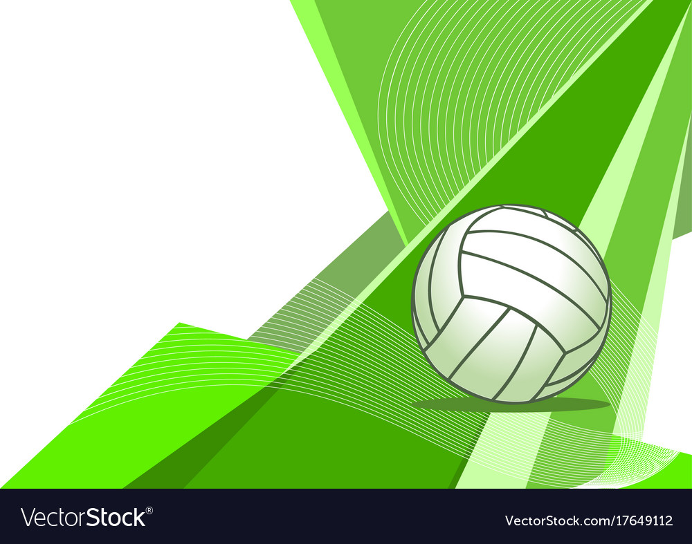 Volleyball Abstract Background Royalty Vector Image