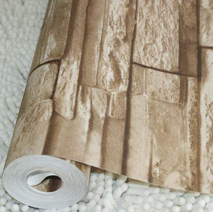 Free download York Sure Strip Beige Vintage Scroll Texture Wallpaper