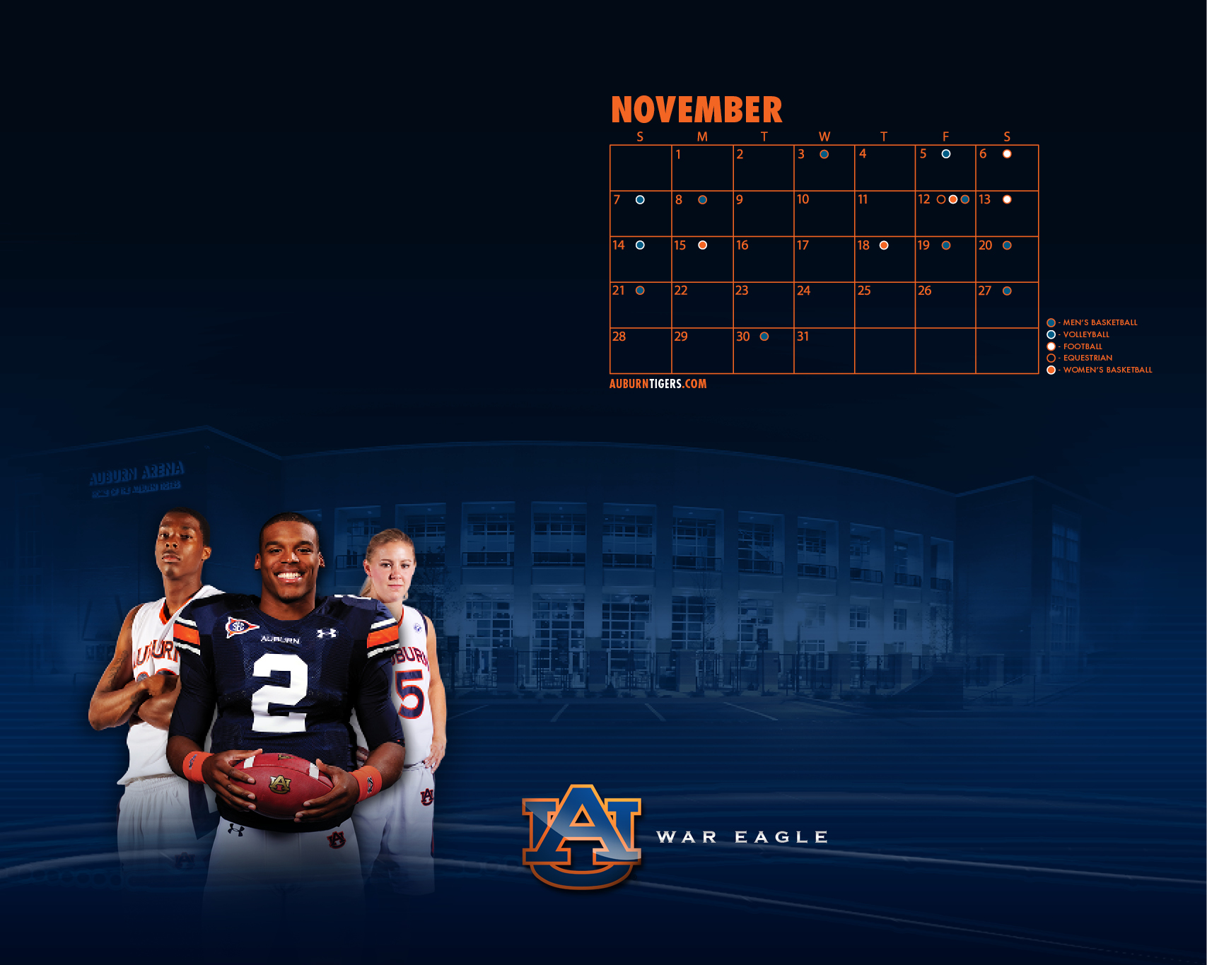 Auburn Football Desktop Wallpaper