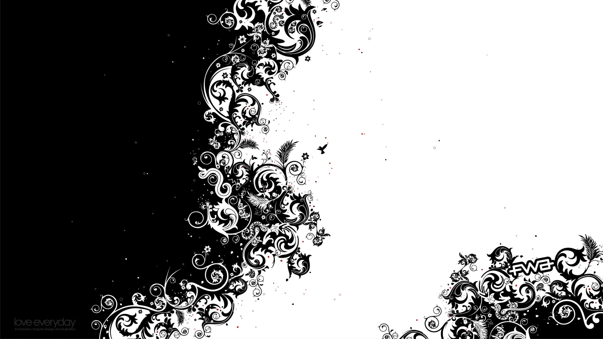 HD Black And White Wallpaper For Resolution 1080p