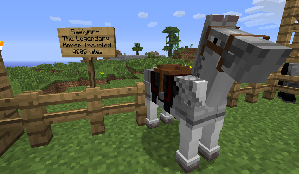 Raelynn The Legendary Minecraft Horse By Xenodragon11