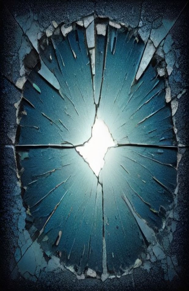 Cracked Tv Screen Prank Wallpaper