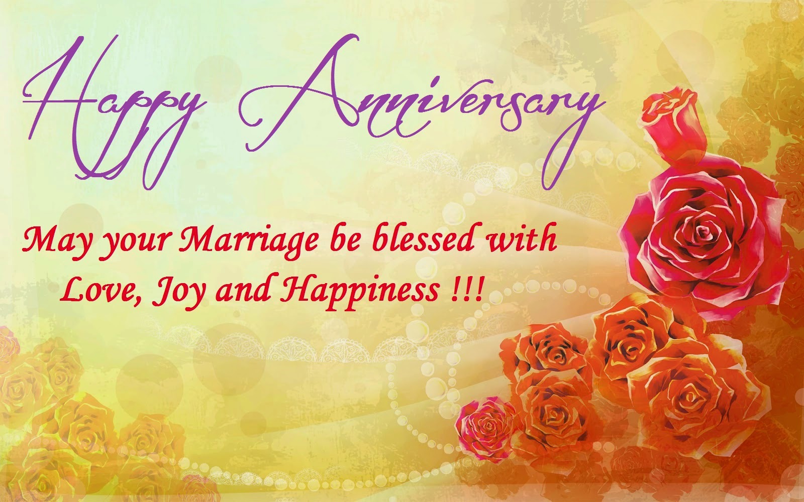 Successful Marriage Wishes Anniversary Greetings Pics
