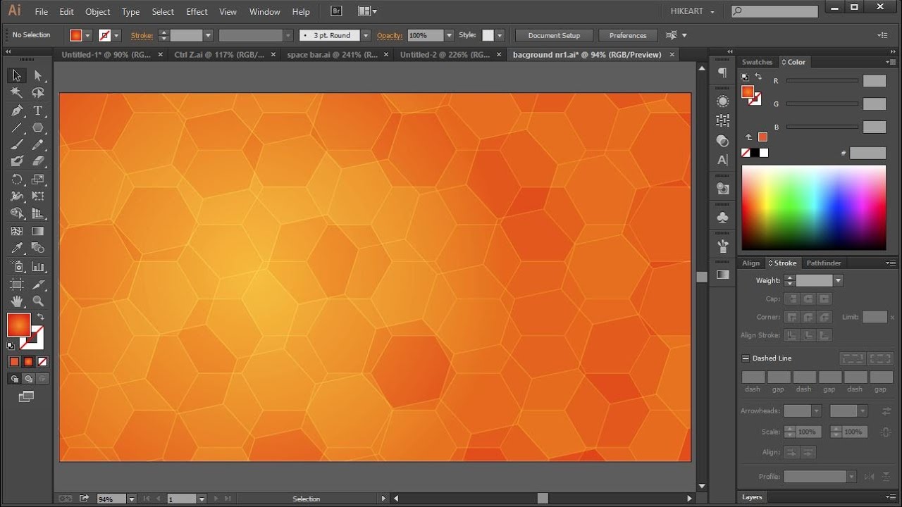 How To Create A Background In Adobe Illustrator