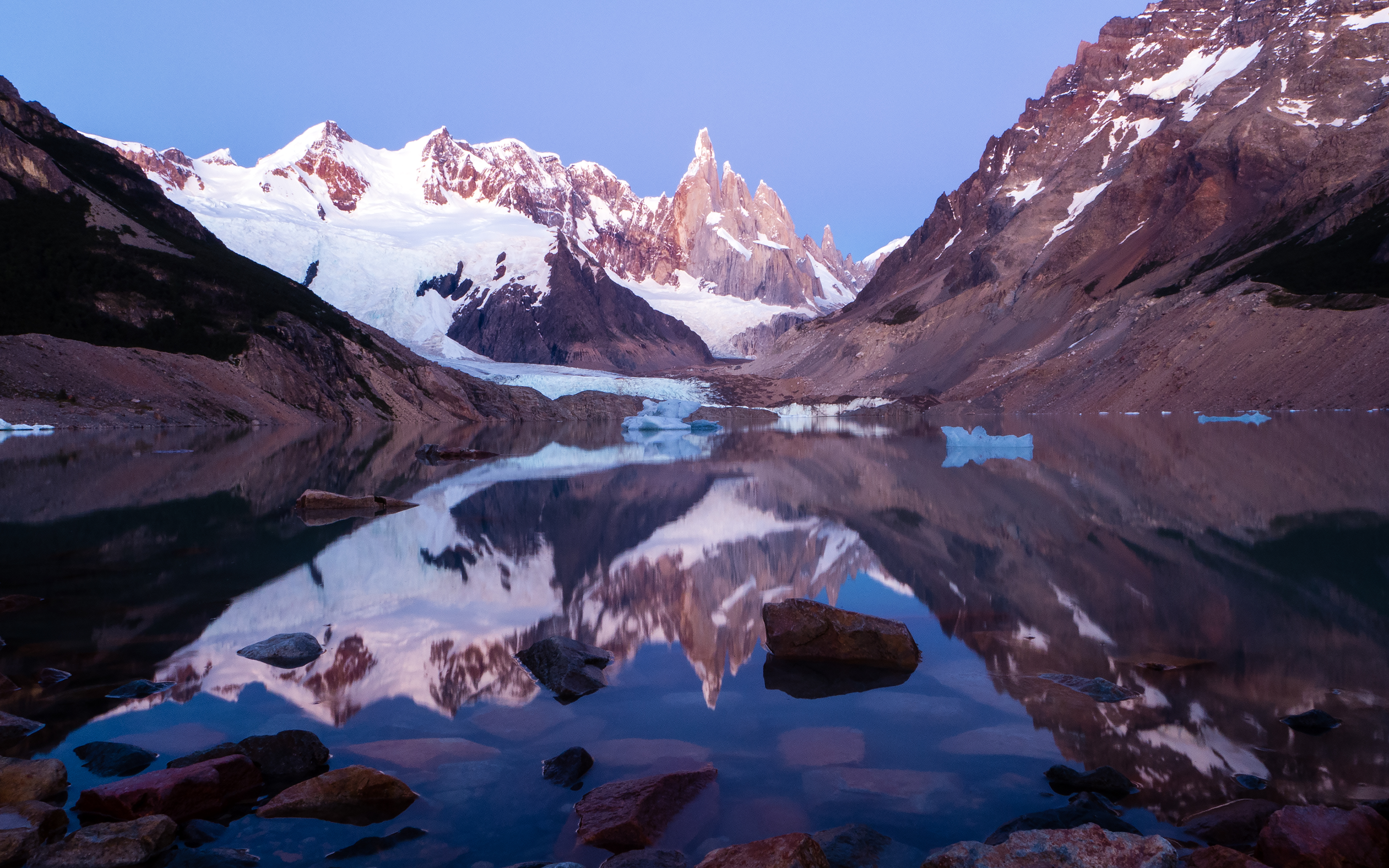 Argentina 4k Lake Los Glaciares National Park
