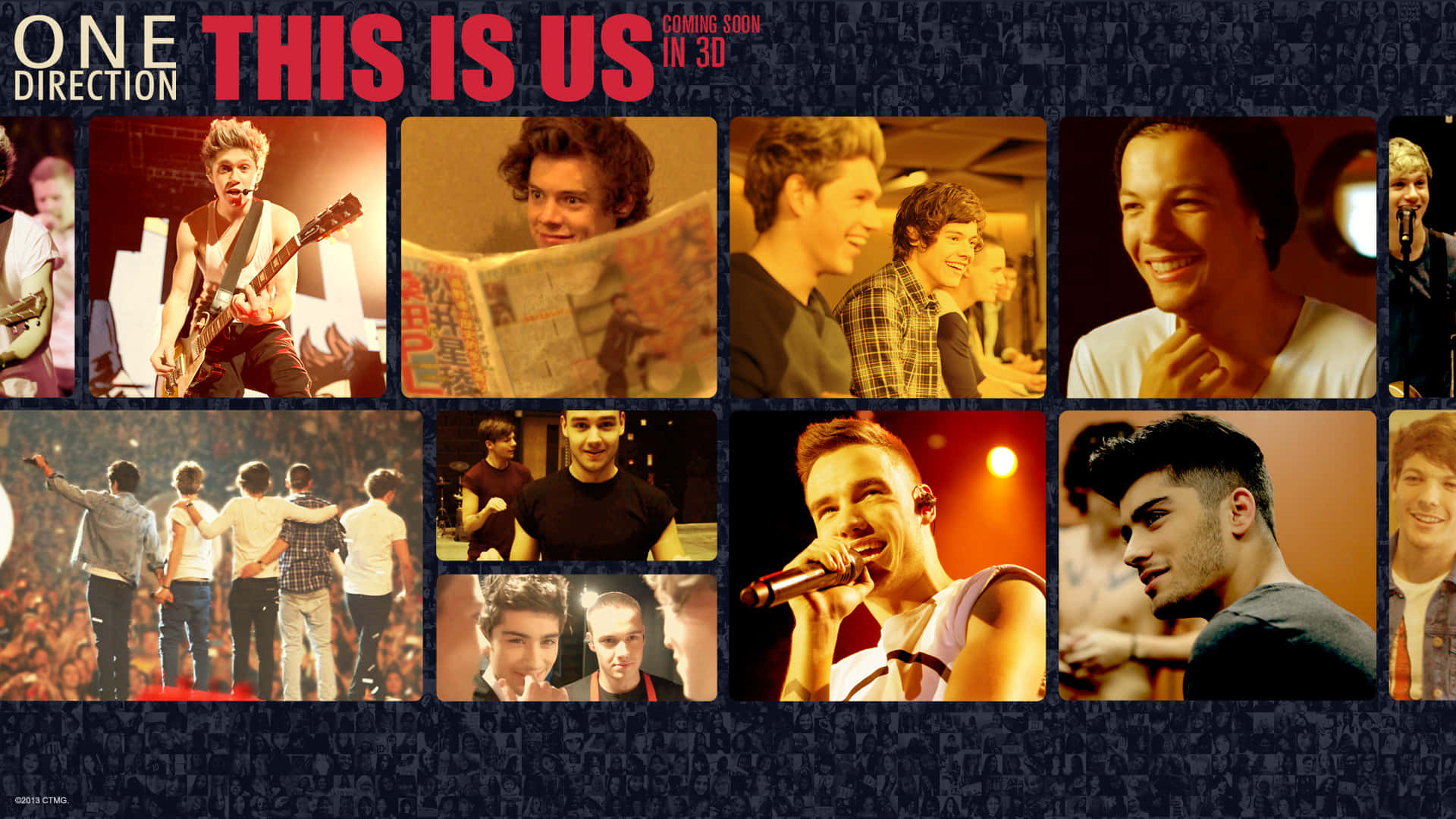 One Direction Laptop Wallpaper