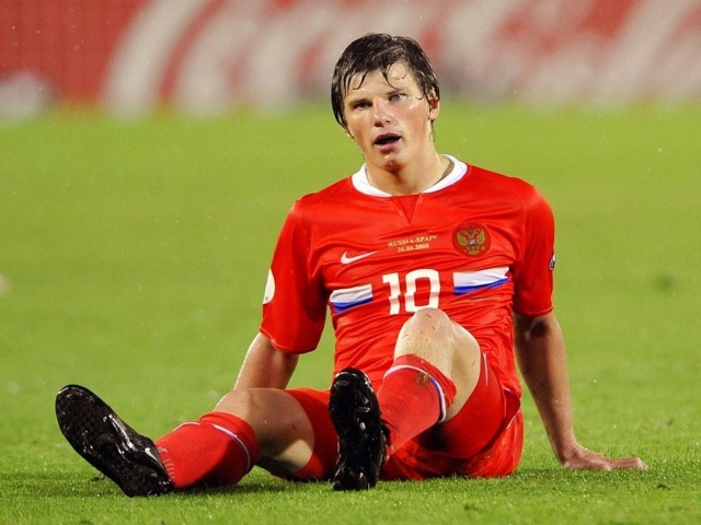 Russian national team player Andrei Arshavin wallpapers