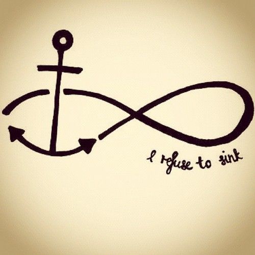 Infinity Anchor Refuse To Sink Wallpaper And Sighn