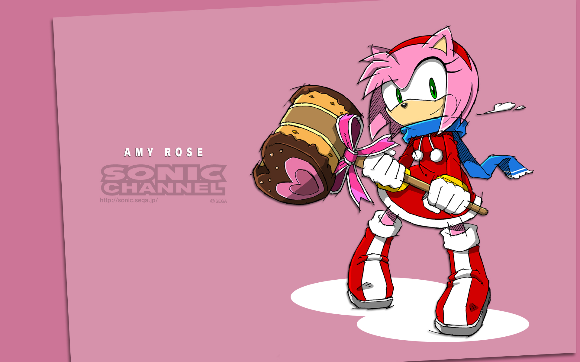 Amy Rose Wallpaper By Bloomsama