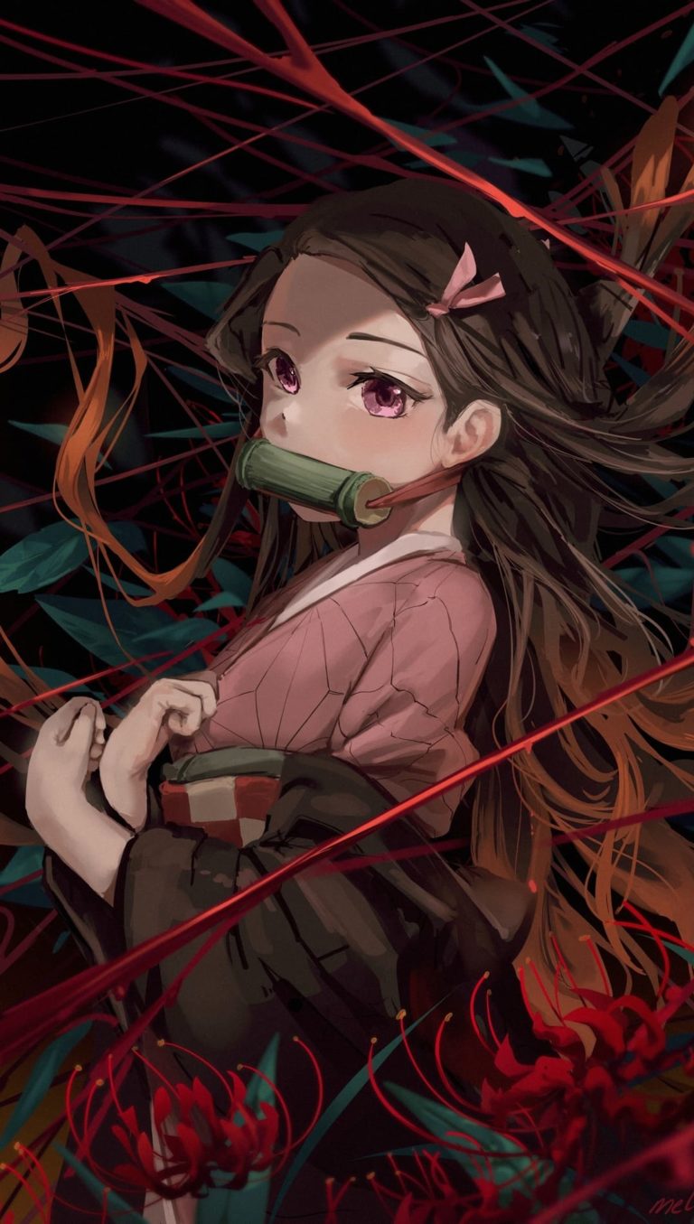 Fonds D Cran De T L Phone Nezuko Kamado Wallpaper