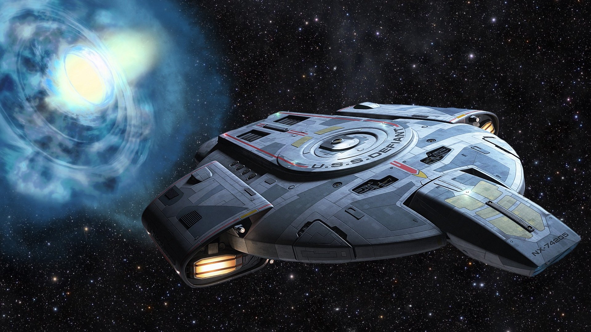 Uss Defiant Star Trek Tv Show Deep Space Nine Hd Wallpaper