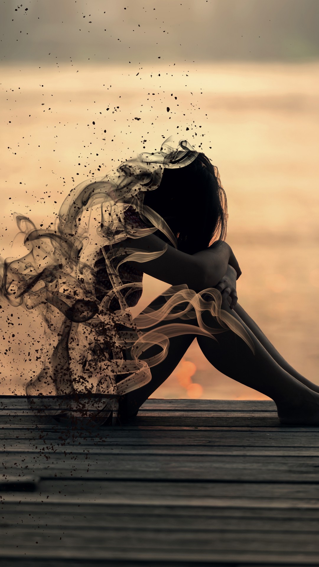 Sad Woman 4k 8k Wallpaper