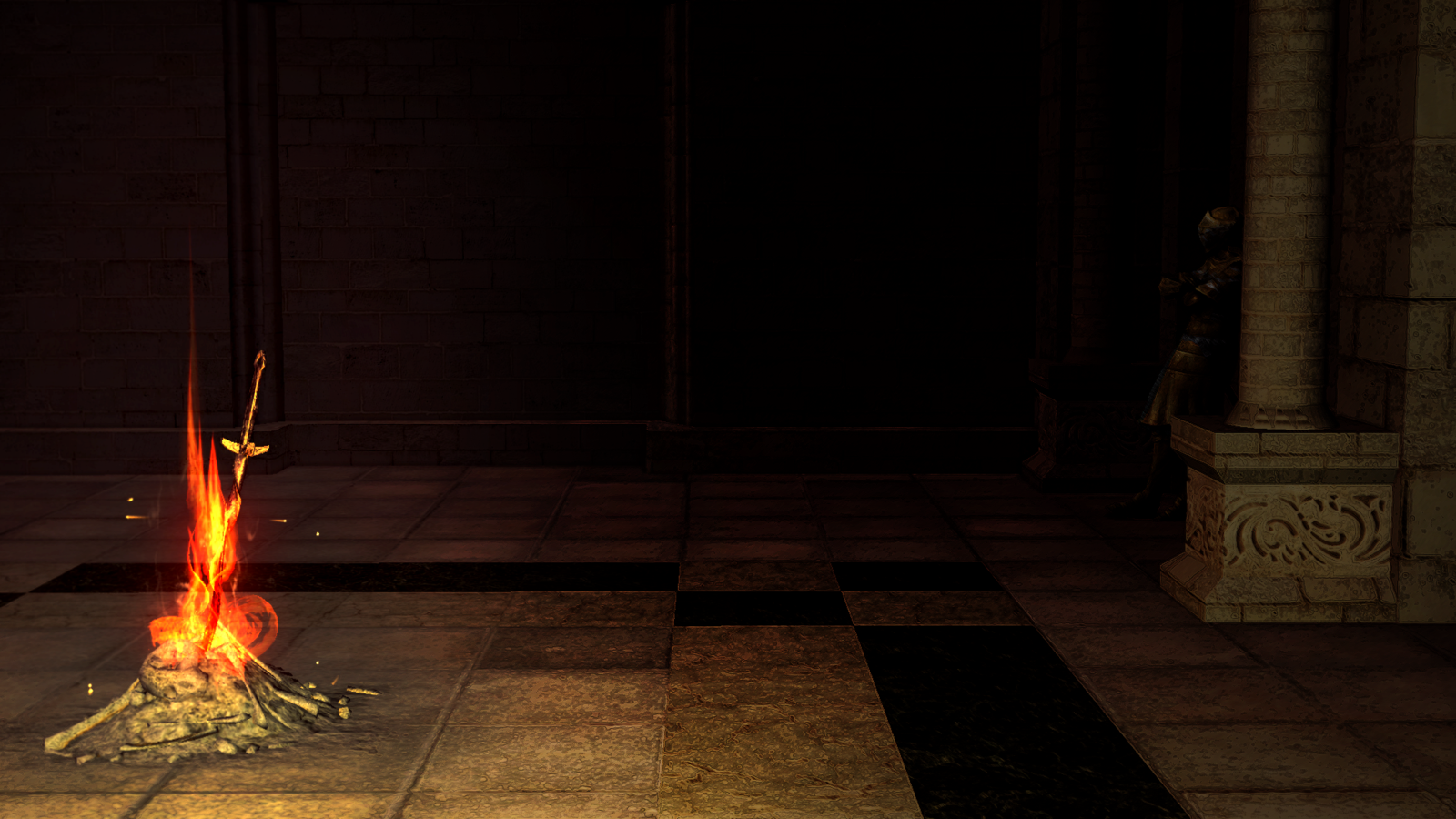 Featured image of post Dark Souls Wallpaper Bonfire Cathedral interior wallpaper dark souls dark souls iii video games