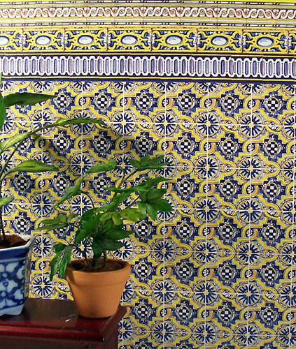 Home Wallpaper Flooring Les Chinoiseries Tile