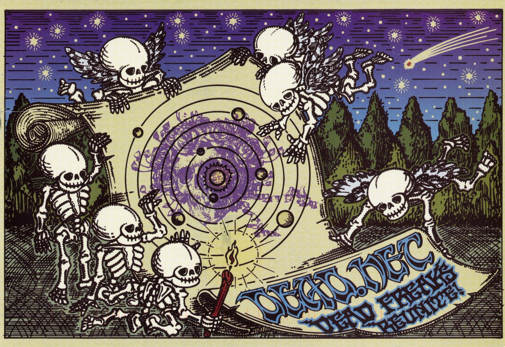 Grateful Dead Classic Rock Hard Wallpaper Background