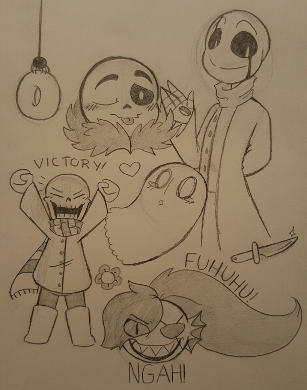 Undertale Sketches By Gracefirehearth