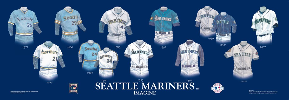 Seattle Mariners Uniform And Team History Heritage Uniforms