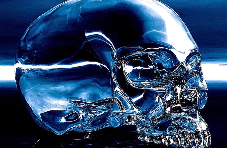 Blue Skull HD Wallpaper Best