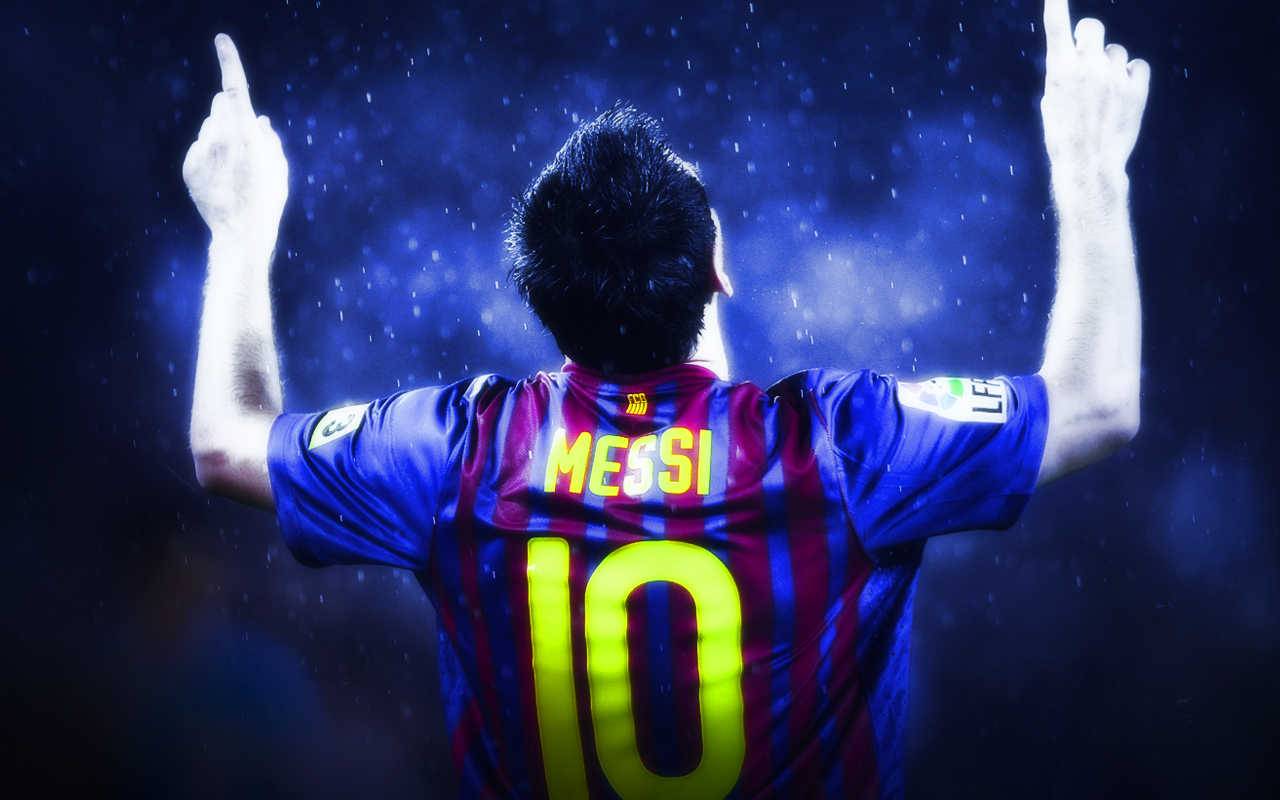 Hãy ngắm nhìn nền tảng độc đáo và phong cách của Messi trong bộ hình nền bóng đá đầy chất lừ! Ảnh nền này sẽ chắc chắn khiến bạn không thể rời mắt khỏi nó.
