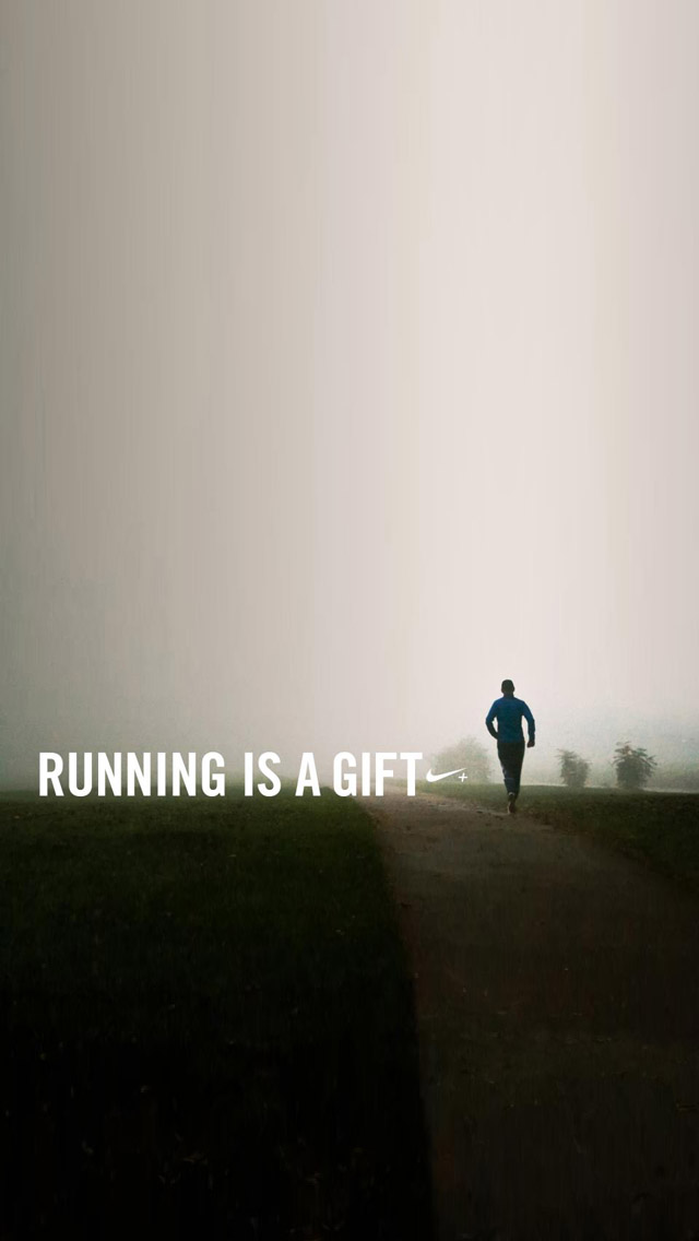 Fitness iPhone Wallpaper Running Is A Gift