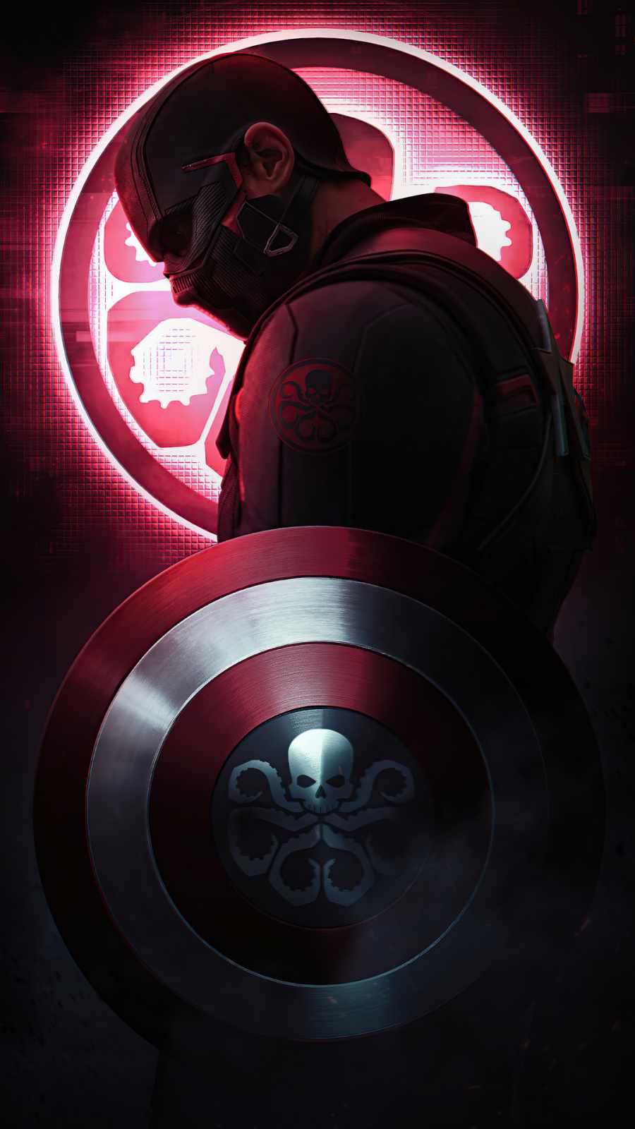 Captain Hydra IPhone Wallpaper   IPhone Wallpapers iPhone Wallpapers 900x1600