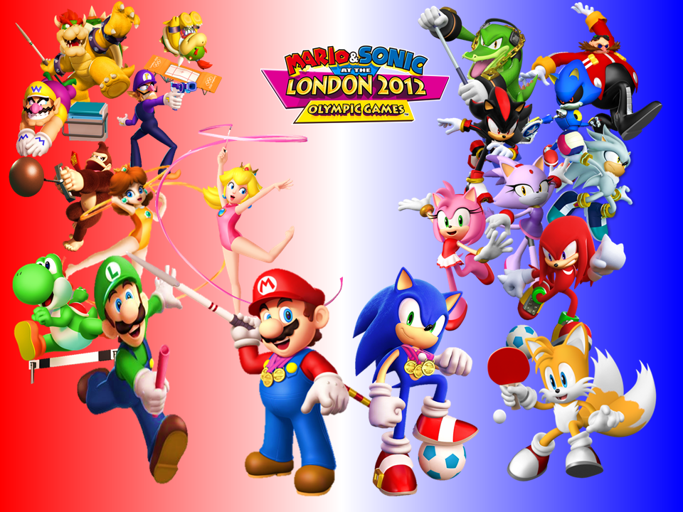 Mario And Sonic At The London Olympic Games By On