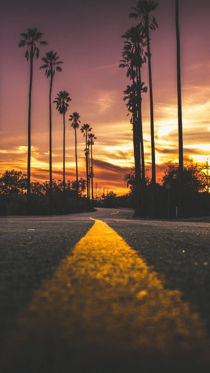 California Sunset Wallpaper By Ashhanti C7guv7borizke Cute